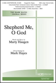 Shepherd Me, O God SAB choral sheet music cover Thumbnail